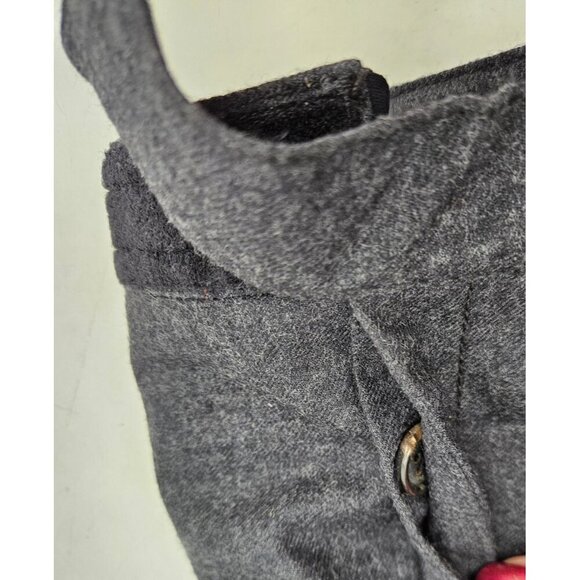 Prada Charcoal Grey Wool Ski Pants Womens 40/4 Lined Made in Italy - Picture 10 of 11